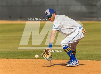 Thumbnail 2 in Huntington Beach vs. Bishop Amat (CIF Southern Section D1 Round 2 Playoff) photogallery.