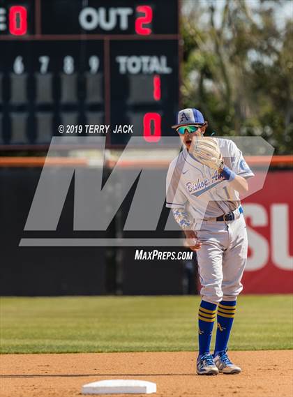 Thumbnail 1 in Huntington Beach vs. Bishop Amat (CIF Southern Section D1 Round 2 Playoff) photogallery.