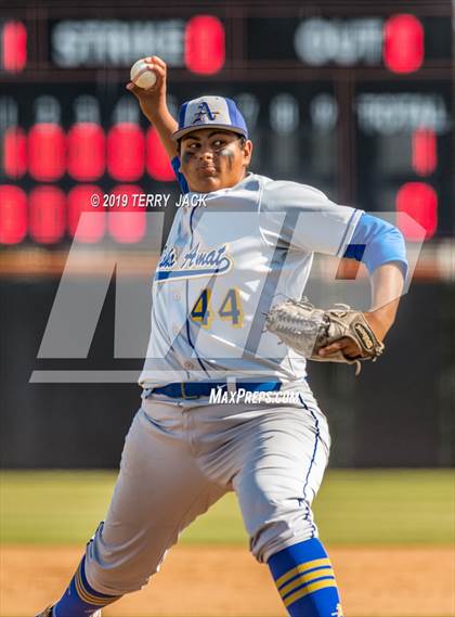 Thumbnail 1 in Huntington Beach vs. Bishop Amat (CIF Southern Section D1 Round 2 Playoff) photogallery.