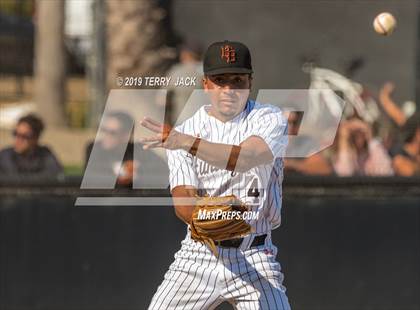Thumbnail 1 in Huntington Beach vs. Bishop Amat (CIF Southern Section D1 Round 2 Playoff) photogallery.