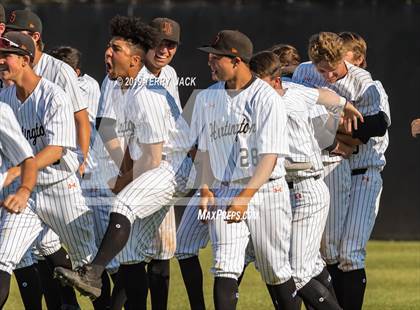 Thumbnail 2 in Huntington Beach vs. Bishop Amat (CIF Southern Section D1 Round 2 Playoff) photogallery.