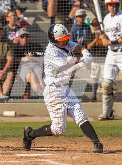 Thumbnail 3 in Huntington Beach vs. Bishop Amat (CIF Southern Section D1 Round 2 Playoff) photogallery.