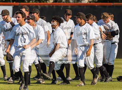 Thumbnail 3 in Huntington Beach vs. Bishop Amat (CIF Southern Section D1 Round 2 Playoff) photogallery.