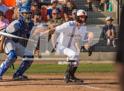 Thumbnail 1 in Huntington Beach vs. Bishop Amat (CIF Southern Section D1 Round 2 Playoff) photogallery.