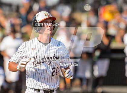 Thumbnail 3 in Huntington Beach vs. Bishop Amat (CIF Southern Section D1 Round 2 Playoff) photogallery.