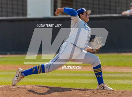 Thumbnail 1 in Huntington Beach vs. Bishop Amat (CIF Southern Section D1 Round 2 Playoff) photogallery.