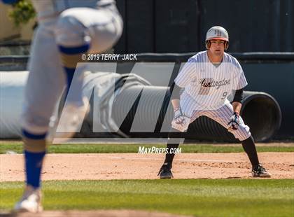 Thumbnail 1 in Huntington Beach vs. Bishop Amat (CIF Southern Section D1 Round 2 Playoff) photogallery.