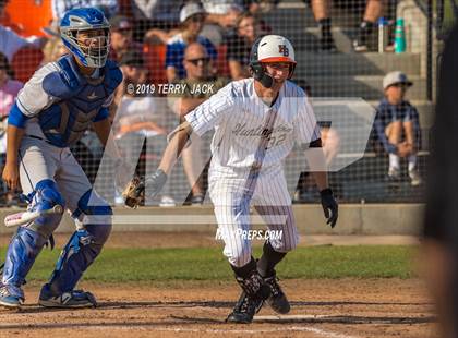 Thumbnail 2 in Huntington Beach vs. Bishop Amat (CIF Southern Section D1 Round 2 Playoff) photogallery.