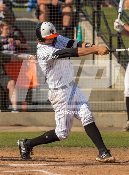 Thumbnail 3 in Huntington Beach vs. Bishop Amat (CIF Southern Section D1 Round 2 Playoff) photogallery.