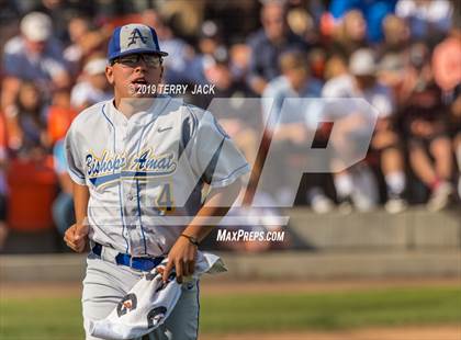 Thumbnail 3 in Huntington Beach vs. Bishop Amat (CIF Southern Section D1 Round 2 Playoff) photogallery.