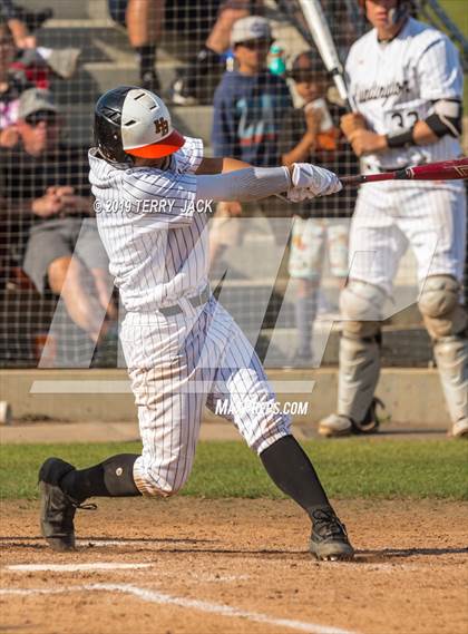 Thumbnail 1 in Huntington Beach vs. Bishop Amat (CIF Southern Section D1 Round 2 Playoff) photogallery.