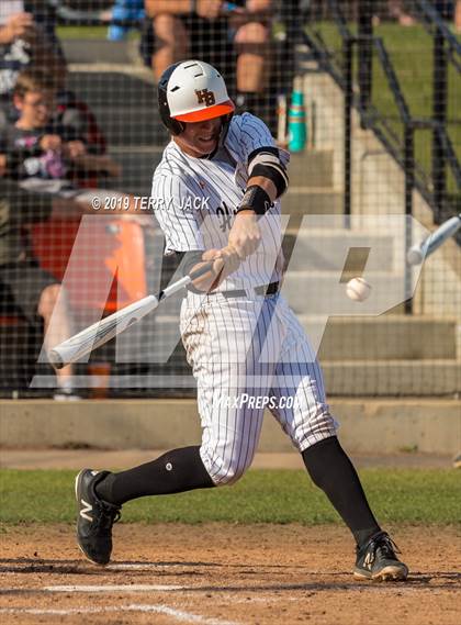 Thumbnail 1 in Huntington Beach vs. Bishop Amat (CIF Southern Section D1 Round 2 Playoff) photogallery.