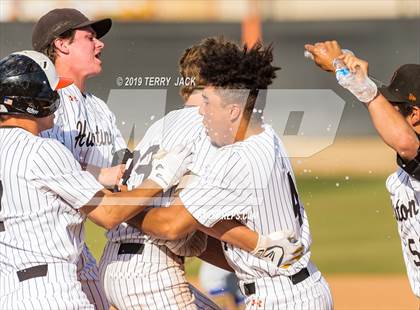 Thumbnail 2 in Huntington Beach vs. Bishop Amat (CIF Southern Section D1 Round 2 Playoff) photogallery.