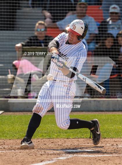Thumbnail 1 in Huntington Beach vs. Bishop Amat (CIF Southern Section D1 Round 2 Playoff) photogallery.