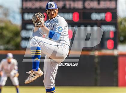 Thumbnail 1 in Huntington Beach vs. Bishop Amat (CIF Southern Section D1 Round 2 Playoff) photogallery.