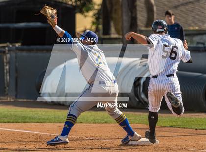 Thumbnail 3 in Huntington Beach vs. Bishop Amat (CIF Southern Section D1 Round 2 Playoff) photogallery.