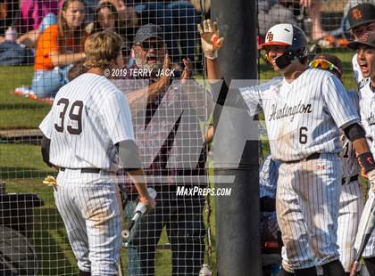 Thumbnail 2 in Huntington Beach vs. Bishop Amat (CIF Southern Section D1 Round 2 Playoff) photogallery.