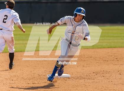 Thumbnail 2 in Huntington Beach vs. Bishop Amat (CIF Southern Section D1 Round 2 Playoff) photogallery.