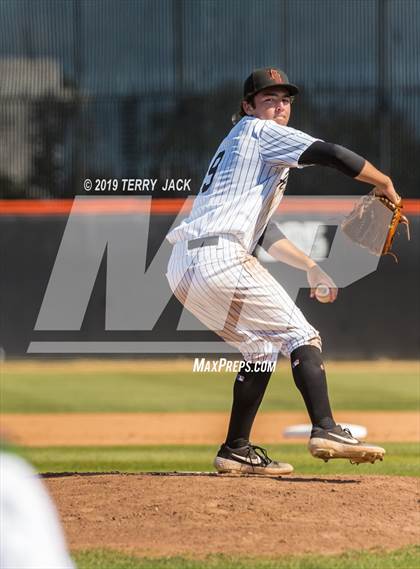 Thumbnail 2 in Huntington Beach vs. Bishop Amat (CIF Southern Section D1 Round 2 Playoff) photogallery.