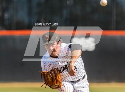 Thumbnail 3 in Huntington Beach vs. Bishop Amat (CIF Southern Section D1 Round 2 Playoff) photogallery.