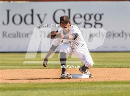 Thumbnail 1 in Huntington Beach vs. Bishop Amat (CIF Southern Section D1 Round 2 Playoff) photogallery.
