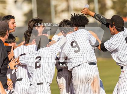 Thumbnail 2 in Huntington Beach vs. Bishop Amat (CIF Southern Section D1 Round 2 Playoff) photogallery.