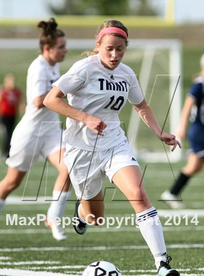 Thumbnail 3 in More Prep-Marian @ Trinity Academy (KSHSAA 4A Sub-State) photogallery.