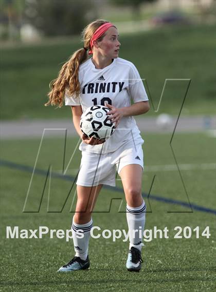Thumbnail 1 in More Prep-Marian @ Trinity Academy (KSHSAA 4A Sub-State) photogallery.