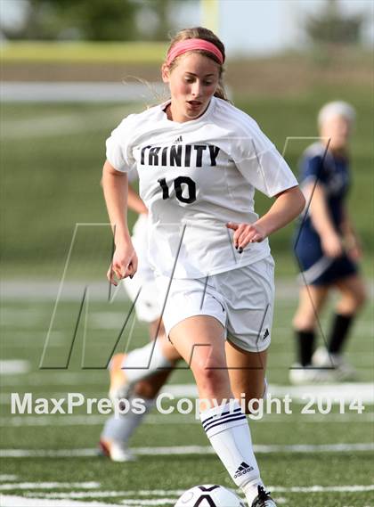 Thumbnail 1 in More Prep-Marian @ Trinity Academy (KSHSAA 4A Sub-State) photogallery.