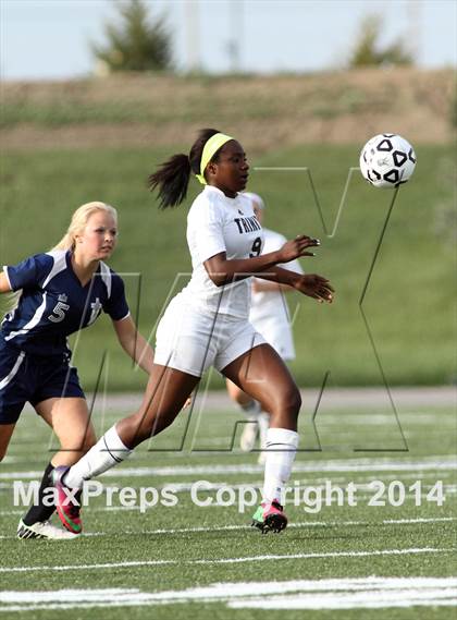 Thumbnail 2 in More Prep-Marian @ Trinity Academy (KSHSAA 4A Sub-State) photogallery.