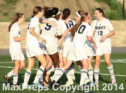 Thumbnail 2 in More Prep-Marian @ Trinity Academy (KSHSAA 4A Sub-State) photogallery.