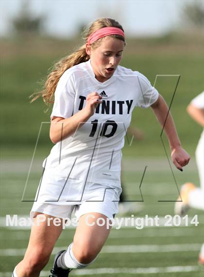 Thumbnail 1 in More Prep-Marian @ Trinity Academy (KSHSAA 4A Sub-State) photogallery.