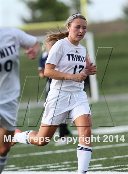 Thumbnail 1 in More Prep-Marian @ Trinity Academy (KSHSAA 4A Sub-State) photogallery.