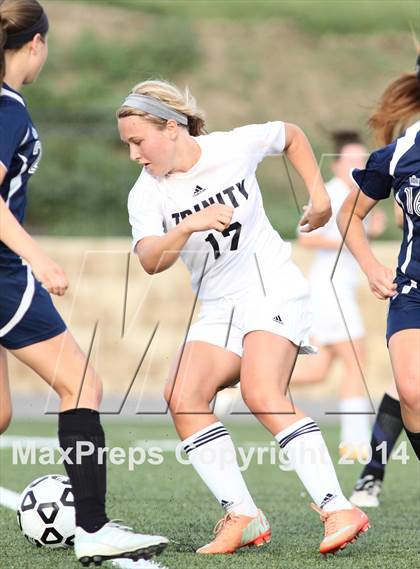Thumbnail 2 in More Prep-Marian @ Trinity Academy (KSHSAA 4A Sub-State) photogallery.