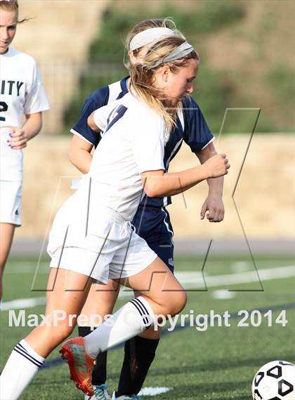 Thumbnail 1 in More Prep-Marian @ Trinity Academy (KSHSAA 4A Sub-State) photogallery.