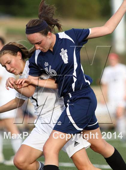 Thumbnail 3 in More Prep-Marian @ Trinity Academy (KSHSAA 4A Sub-State) photogallery.