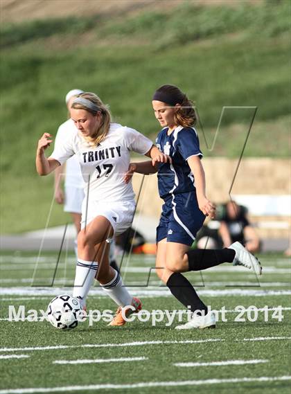 Thumbnail 2 in More Prep-Marian @ Trinity Academy (KSHSAA 4A Sub-State) photogallery.