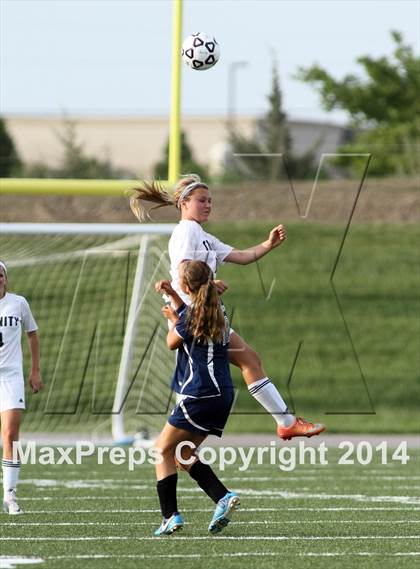 Thumbnail 2 in More Prep-Marian @ Trinity Academy (KSHSAA 4A Sub-State) photogallery.