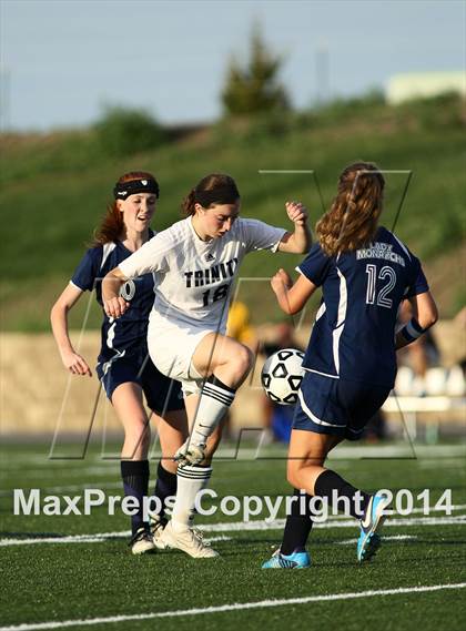 Thumbnail 2 in More Prep-Marian @ Trinity Academy (KSHSAA 4A Sub-State) photogallery.