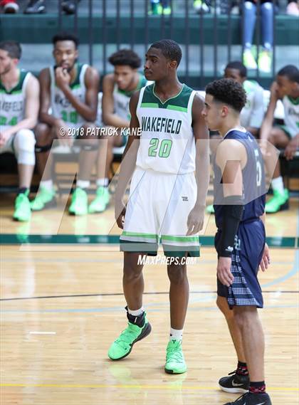 Thumbnail 2 in Flint Hill vs. Wakefield (George Long Holiday Hoops Tournament) photogallery.