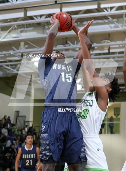Thumbnail 3 in Flint Hill vs. Wakefield (George Long Holiday Hoops Tournament) photogallery.