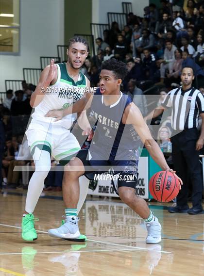 Thumbnail 2 in Flint Hill vs. Wakefield (George Long Holiday Hoops Tournament) photogallery.