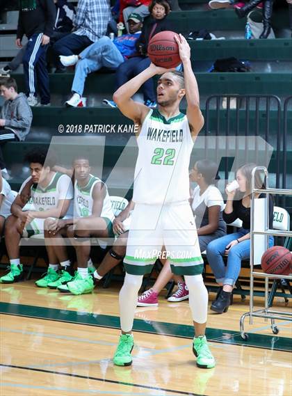 Thumbnail 2 in Flint Hill vs. Wakefield (George Long Holiday Hoops Tournament) photogallery.