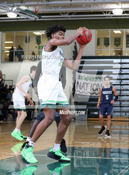 Thumbnail 1 in Flint Hill vs. Wakefield (George Long Holiday Hoops Tournament) photogallery.