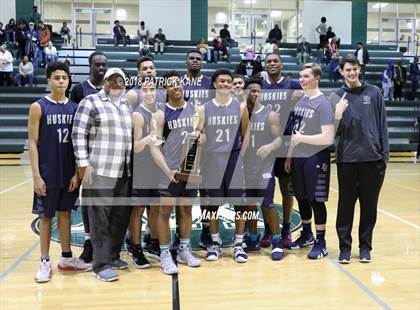 Thumbnail 2 in Flint Hill vs. Wakefield (George Long Holiday Hoops Tournament) photogallery.