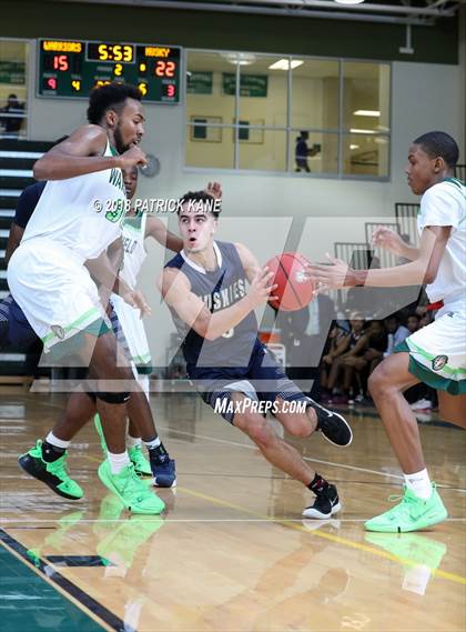 Thumbnail 3 in Flint Hill vs. Wakefield (George Long Holiday Hoops Tournament) photogallery.