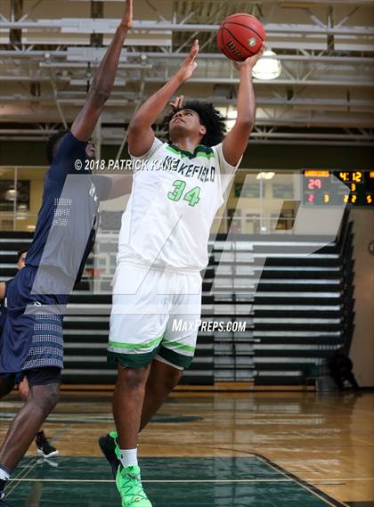 Thumbnail 1 in Flint Hill vs. Wakefield (George Long Holiday Hoops Tournament) photogallery.