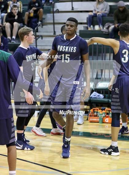 Thumbnail 1 in Flint Hill vs. Wakefield (George Long Holiday Hoops Tournament) photogallery.