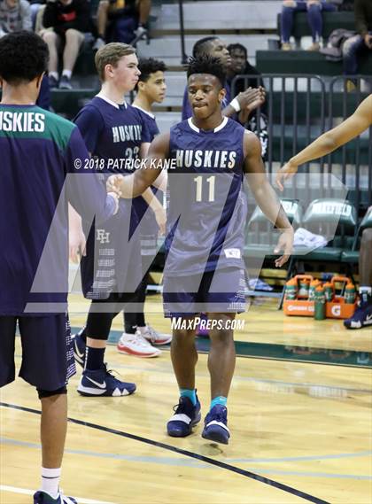 Thumbnail 1 in Flint Hill vs. Wakefield (George Long Holiday Hoops Tournament) photogallery.