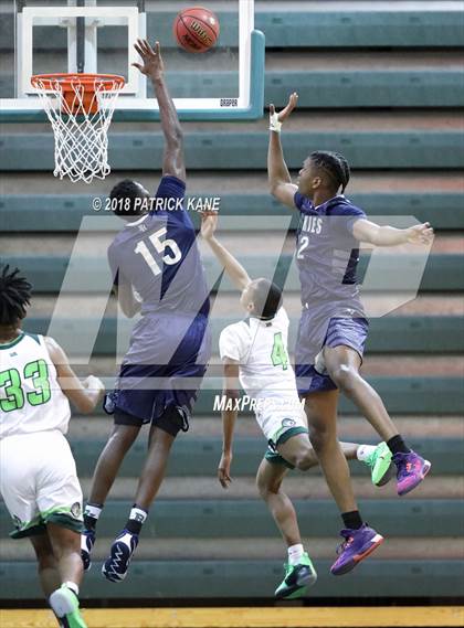 Thumbnail 2 in Flint Hill vs. Wakefield (George Long Holiday Hoops Tournament) photogallery.